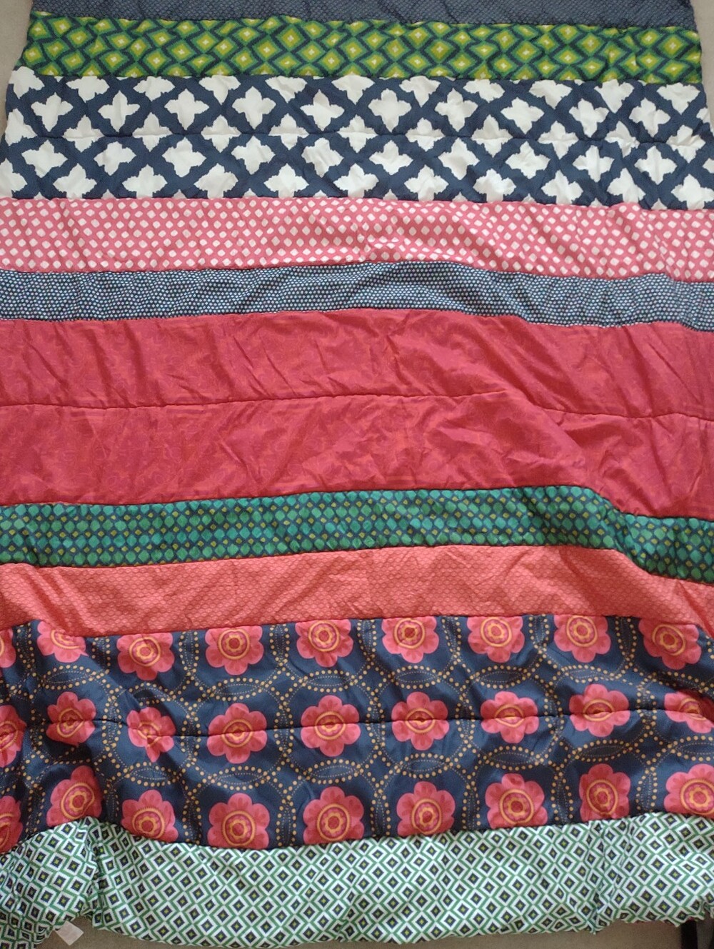 Multi color Multi Patterns Duvet Comforter Reversible